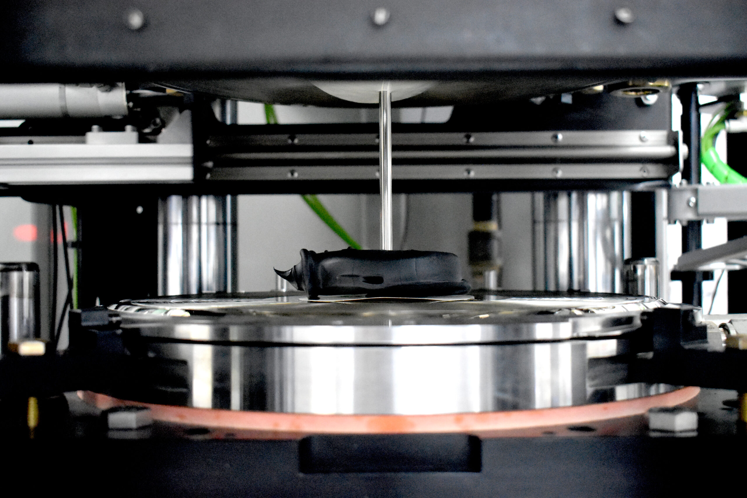 Vinyl record pressing