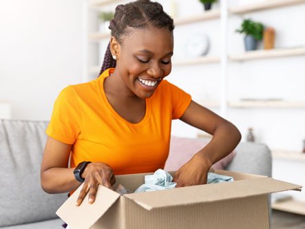 Consumer opens DTC shipment from Conectiv