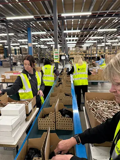 Kitting and Assembly Service Line at Conectiv